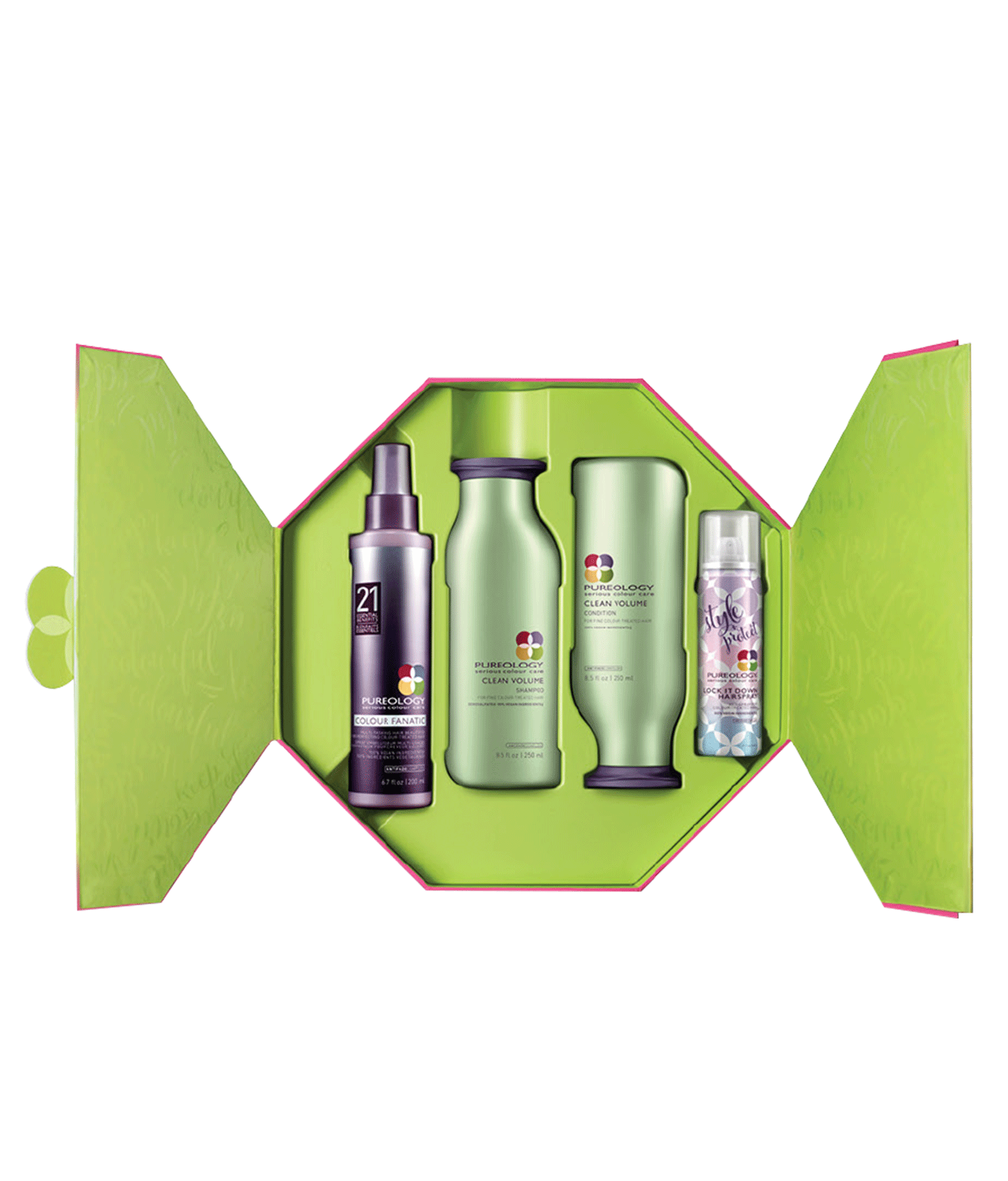 Pureology Volumizing Hair Kit for Fine Hair - Clean Volume Holiday Gift Set 2018